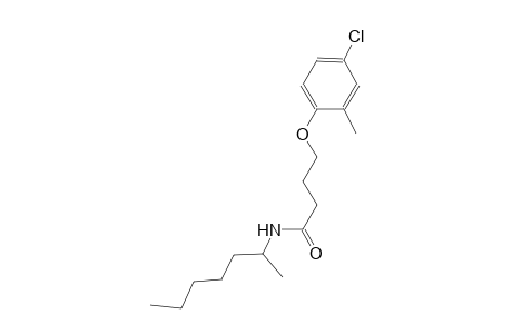 4-(4-chloro-2-methylphenoxy)-N-(1-methylhexyl)butanamide