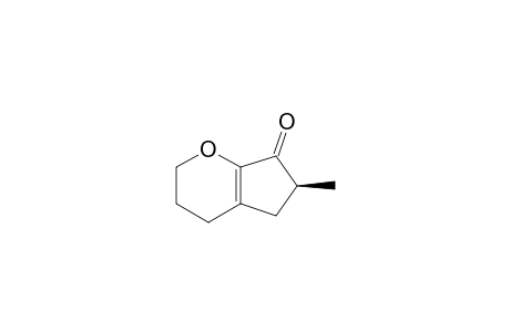 (S)-6-Methyl-3,4,5,6-tetrahydrocyclopenta[b]pyran-7(2H)-one