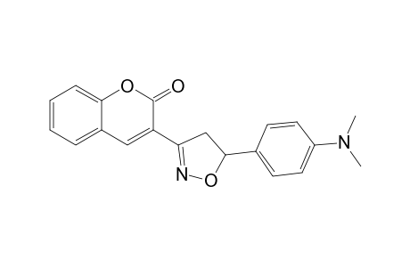 3-[5-(4-dimethylaminophenyl)-4,5-dihydro-1,2-oxazol-3-yl]chromen-2-one