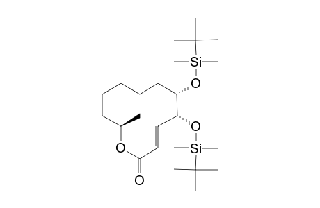 (3E,5R,6S,12R)-5,6-bis[[tert-butyl(dimethyl)silyl]oxy]-12-methyl-1-oxacyclododec-3-en-2-one