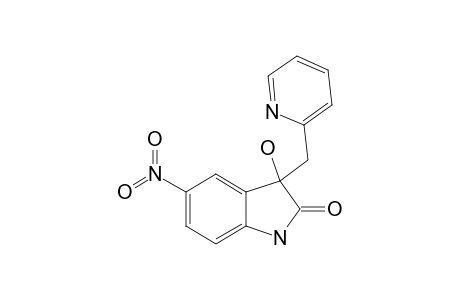 ALPHA-(2-OXO-3-HYDROXY-(5-NITRO)-INDOLINYL-[3])-2-METHYLPYRIDINE