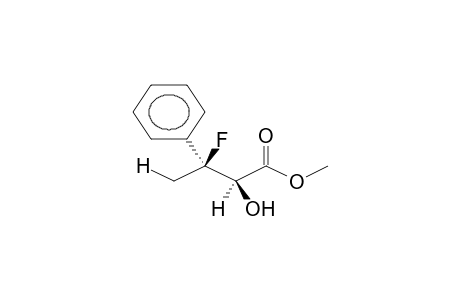 ERYTHRO-(METHYL 2-HYDROXY-3-PHENYL-3-FLUOROBUTANOATE)