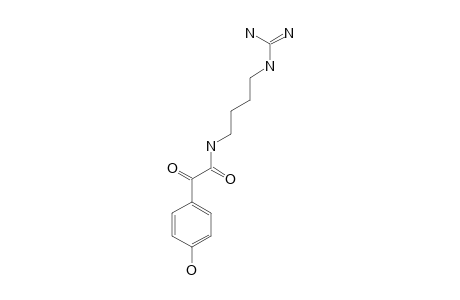 N-(4-GUANIDINOBUTYL)-2-(4-HYDROXYPHENYL)-2-OXO-ACETAMIDE