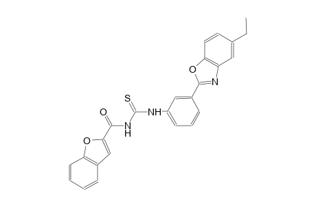 thiourea, N-(2-benzofuranylcarbonyl)-N'-[3-(5-ethyl-2-benzoxazolyl)phenyl]-