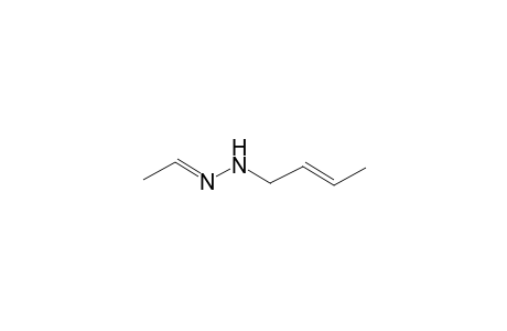 Acetaldehyde, 2-butenylhydrazone