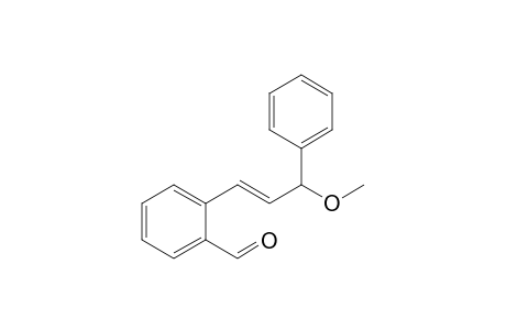 2-[(E)-3-methoxy-3-phenyl-prop-1-enyl]benzaldehyde