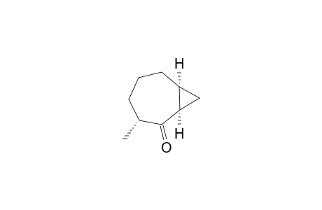 (1R*,3R*,7S*)-3-(Methyl)bicyclo[5.1.0]octan-2-one