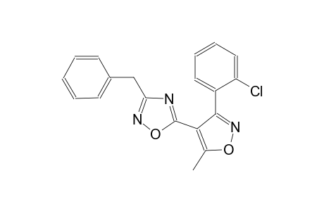 1,2,4-oxadiazole, 5-[3-(2-chlorophenyl)-5-methyl-4-isoxazolyl]-3-(phenylmethyl)-