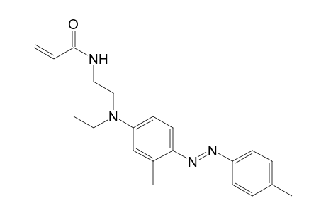2-Propenamide, N-[2-[ethyl[3-methyl-4-[2-(4-methylphenyl)diazenyl]phenyl]amino]ethyl]-