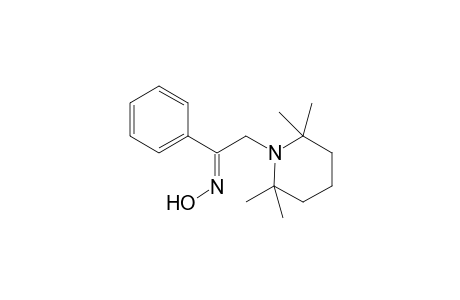 (E)-2-(2',2',6',6'-Tetramethylpiperidino)-1-phenyletanone - oxime
