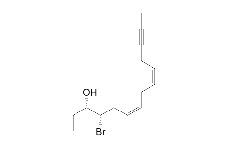 (3S,4S)-4-bromotetradeca-6,9-dien-12-yn-3-ol