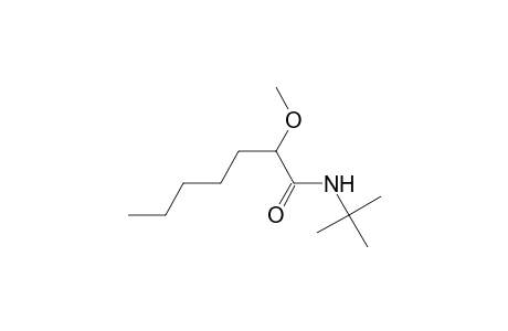 Heptanamide, N-(1,1-dimethylethyl)-2-methoxy-