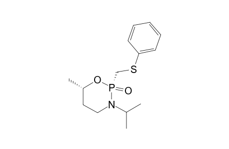 (2R,6S)-6-Methyl-3-(1-methylethyl)-2-(phenylthio)methyl-1,3,2-oxazaphosphorinane 2-oxide