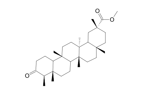 3-Oxo-friedelan-20.alpha.-carboxymethylester