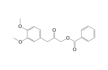 1-Benzoyloxy-2-oxo-3-(3,4-dimethoxyphenyll)propane