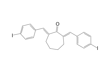 (2E,7E)-2,7-bis(4-iodobenzylidene)cycloheptanone