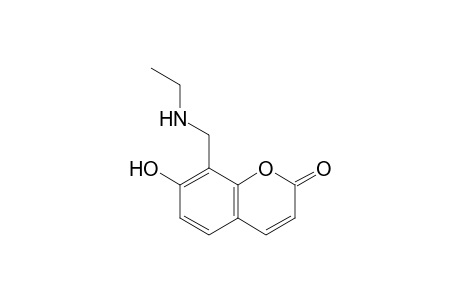 7-Hydroxy-8-[(ethylamino)methyl]-chromen-2-one