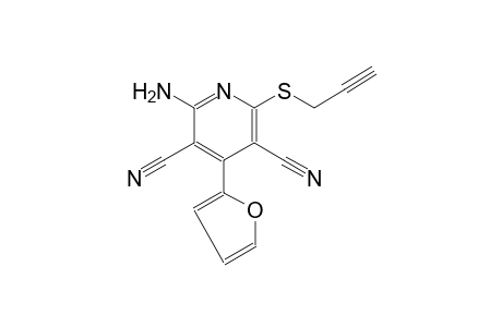 2-amino-4-(2-furyl)-6-(2-propynylsulfanyl)-3,5-pyridinedicarbonitrile