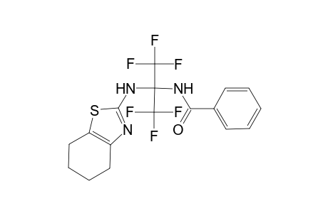 Benzamide, N-[1-(4,5,6,7-tetrahydro-2-benzothienylamino)-2,2,2-trifluoro-1-trifluoromethyl]ethyl-