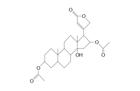 17b-(2,5-Dihydro-5-oxo-3-furyl)-5b,14b-androstane-3b,14,16b-triol 3,16-diacetate