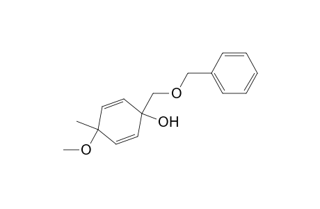 syn-1-((Benzyloxy)methyl)-4-methoxy-4-methyl-2,5-cyclohexadien-1-ol