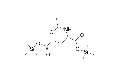 L-Glutamic acid, N-acetyl-, bis(trimethylsilyl) deriv.