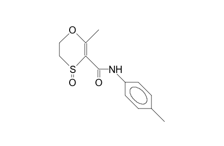 5,6-Dihydro-2-methyl-1,4-oxathiin-3-P-carbtoluidinide-4-oxide