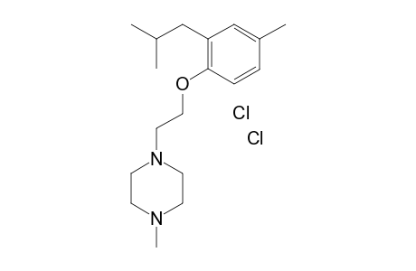 1-(2-(2-Isobutyl-4-methylphenoxy)ethyl)-4-methylpiperazine dihydrochloride