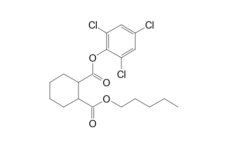 1,2-Cyclohexanedicarboxylic acid, pentyl 2,4,6-trichlorophenyl ester