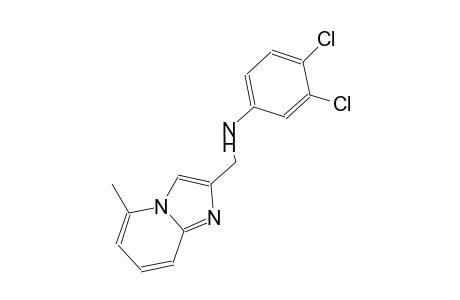 imidazo[1,2-a]pyridine-2-methanamine, N-(3,4-dichlorophenyl)-5-methyl-