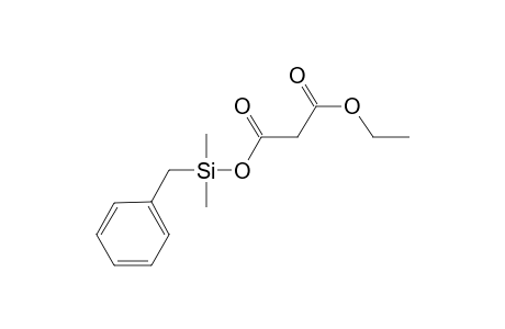 Malonic acid, benzyldimethylsilyl ethyl ester