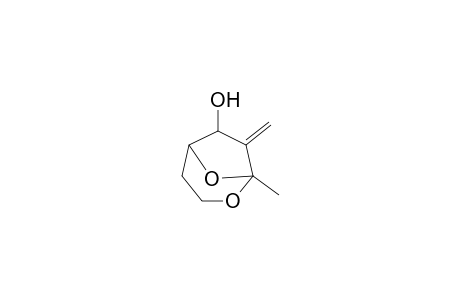 6-Hydroxy-1-methyl-7-methylene-2,8-dioxabicyclo[3.2.1]octane