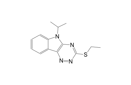 3-(ethylsulfanyl)-5-isopropyl-5H-[1,2,4]triazino[5,6-b]indole