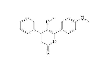 beta-(alpha,p-dimethoxy-beta-hydroxystyryl)thiocinnamic acid, gamma-lactone