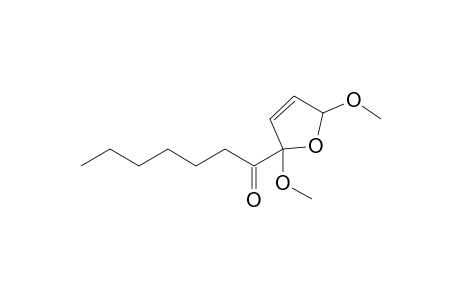 2,5-Dimethoxy-2-heptanoyl-2,5-dihydrofuran