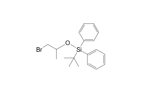 (2-bromo-1-methyl-ethoxy)-tert-butyl-diphenyl-silane