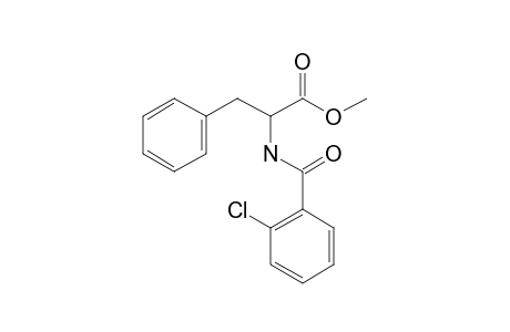 L-Phenylalanine, N-(2-chlorobenzoyl)-, methyl ester