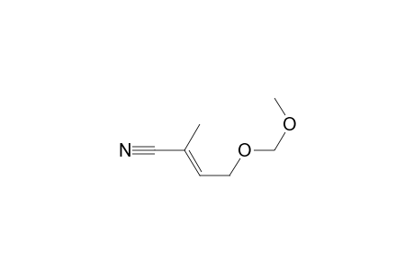 (E)-4-(methoxymethoxy)-2-methyl-2-butenenitrile