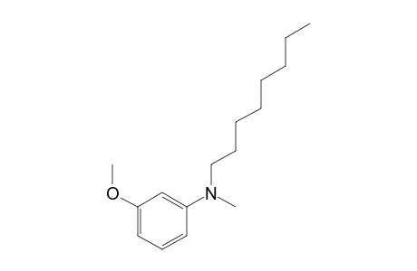 3-methoxy-N-methyl-N-octylaniline