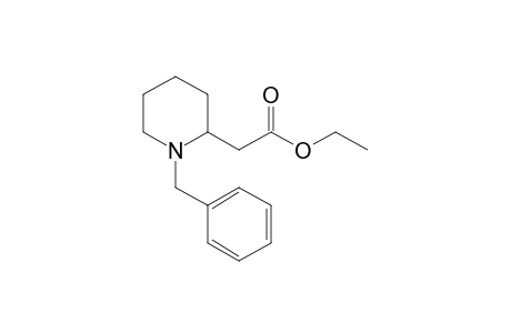 2-(1-benzyl-2-piperidyl)acetic acid ethyl ester