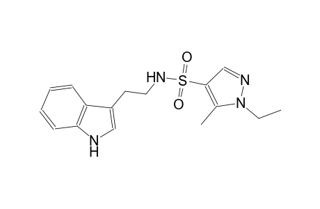 1-ethyl-N-[2-(1H-indol-3-yl)ethyl]-5-methyl-1H-pyrazole-4-sulfonamide