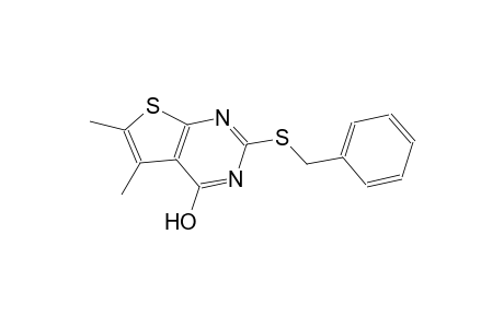 thieno[2,3-d]pyrimidin-4-ol, 5,6-dimethyl-2-[(phenylmethyl)thio]-