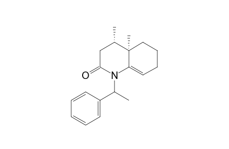 syn-4,4a-Dimethyl-N-(1-phenylethyl)-3,4,4a,5,6,7-hexahydroquinoline-2(7H)-one