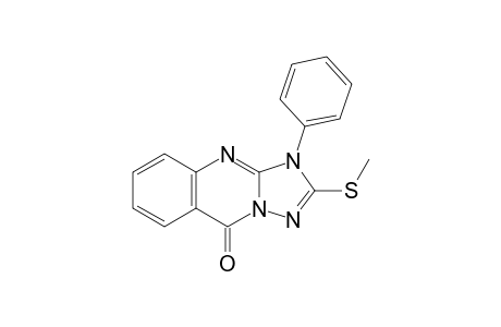 2-(methylthio)-3-phenyl-[1,2,4]triazolo[5,1-b]quinazolin-9-one