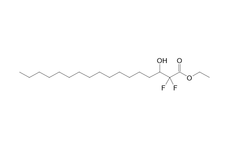 Ethyl 2,2-difluoro-3-hydroxyheptadecanoate