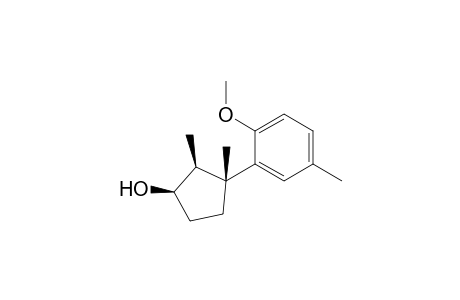 (1R,2S,3R)-3-(2-methoxy-5-methyl-phenyl)-2,3-dimethyl-cyclopentan-1-ol