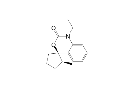 (2'S,4R)-1-ethyl-2'-methyl-2-spiro[3,1-benzoxazine-4,1'-cyclopentane]one