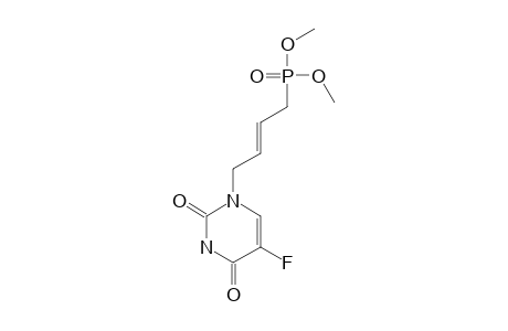 N-(1)-[(ZX)-4-DIMETHOXYPHOSPHONYLBUT-2-ENYL]-5-FLUOROURACIL