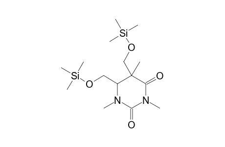 1,3,5-trimethyl-5,6-bis(trimethylsilyloxymethyl)-1,3-diazinane-2,4-dione