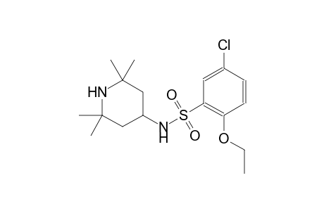 benzenesulfonamide, 5-chloro-2-ethoxy-N-(2,2,6,6-tetramethyl-4-piperidinyl)-